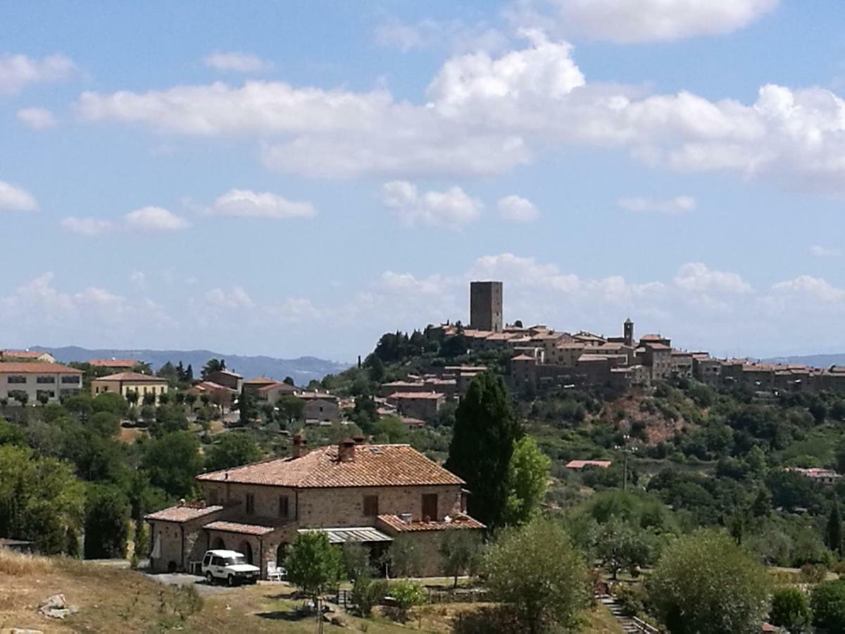 I Castagnini Lägenhet Montecatini Val di Cecina Exteriör bild